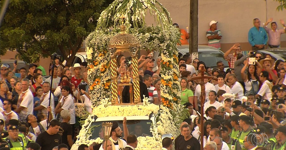 G1 Festa do Divino Pai Eterno leva 2,7 milhões de fiéis a Trindade em 2016 notícias em Goiás