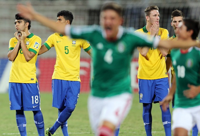 Brazil x Mexico Sub 17 (Foto: AFP)