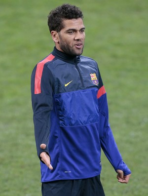Daniel Alves Barcelona (Foto: AP)
