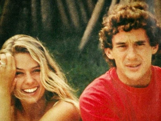 Adriane Galisteu e Ayrton Senna (Foto: Reprodução/Instagram)