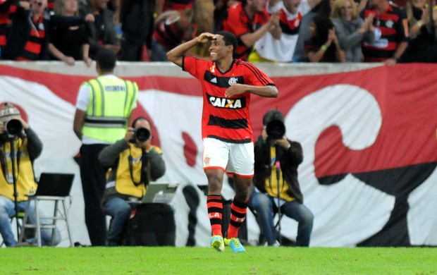 Elias gol Flamengo (Foto: André Durão / Globoesporte.com)