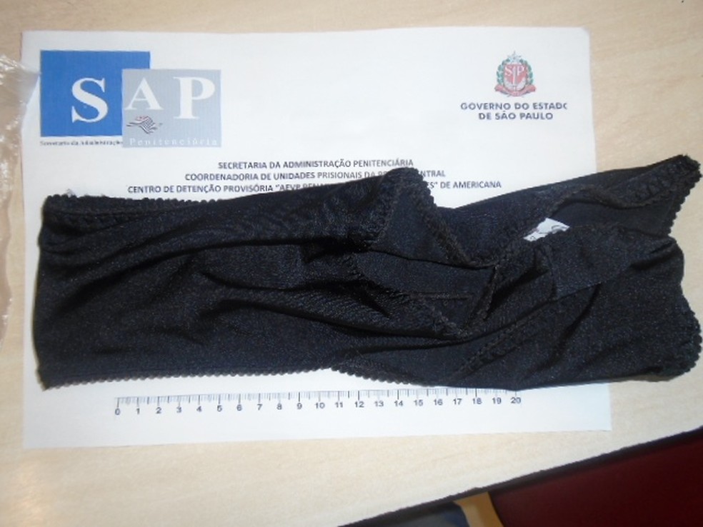 Jovem é detida ao tentar entrar em CDP de Americana drogas costuradas em lingerie diz SAP