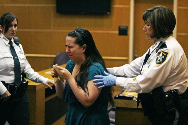 Jennifer Mee foi condenada à prisão perpétua por morte nos EUA (Foto: Scott Keeler/Tampa Bay Times/AP)