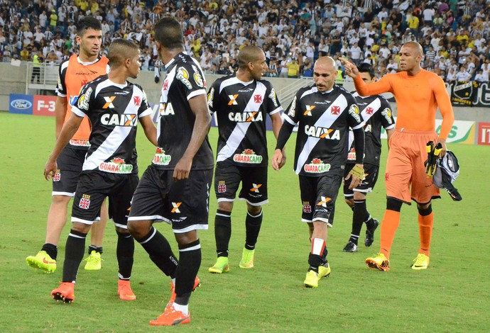 Confusão jogadores Vasco (Foto: Frankie Marcone / Agência estado)