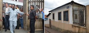 Pelé visitou réplica de casa onde viveu, alvo de operação da PF (Foto: Divulgação Polícia Federal) Pelé visitou réplica de casa onde viveu, alvo de operação da PF (Foto: Divulgação Polícia Federal)