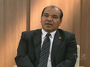 Superintendente de Polícia da capital, Sebastião Uchôa, em entrevista na TV Mirante (Foto: Reprodução/TV Mirante)