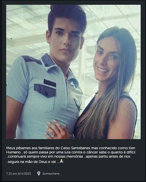 Ken Humano e Nicole Bahls (Foto: Reprodução/Instagram)