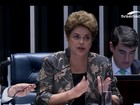 Dilma responde a 48 senadores após quase 13 horas de interrogatório