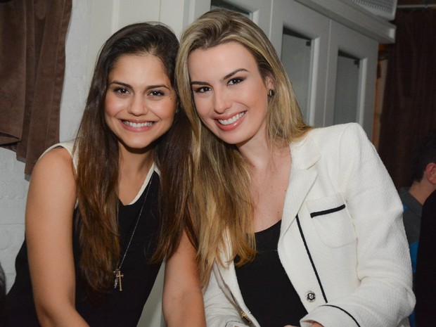 Jéssika Alves e Fernanda Keulla em festa em São Paulo (Foto: Caio Duran/ Ag. News)