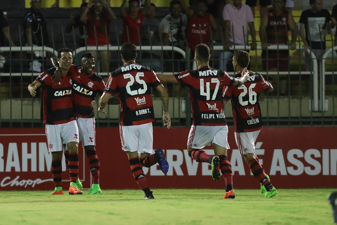 flamengo leandro damião gol (Foto: Gilvan de Souza / Flamengo)