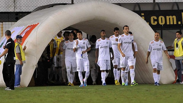 Jogadores do Santos (Foto: Ivan Storti / Divulgação Santos FC)