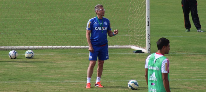 Oswaldo de Oliveira, Técnico, Flamengo, Brasília, Treino (Foto: Lucas Magalhães)