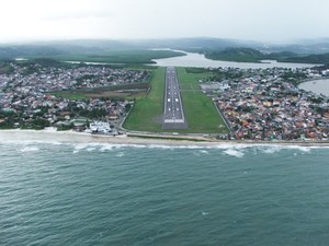 Aeroporto de Ilheus, na Bahia (Foto: Reprodução/Infraero)