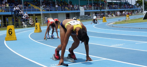 Jogos Sul-Americanos Escolares, Atletismo (Foto: Lucas Barros / Globoesporte.com/pb)