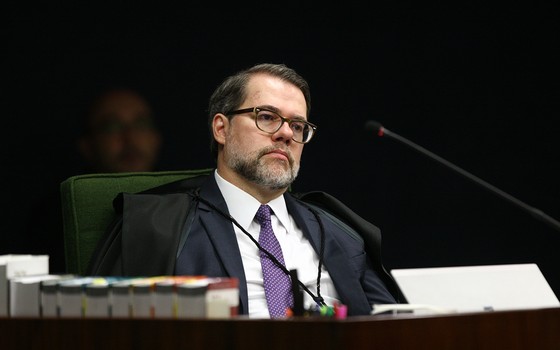 Ministro Dias Toffoli durante sessão da 2ª turma do STF (Foto: Rosinei Coutinho/SCO/STF)