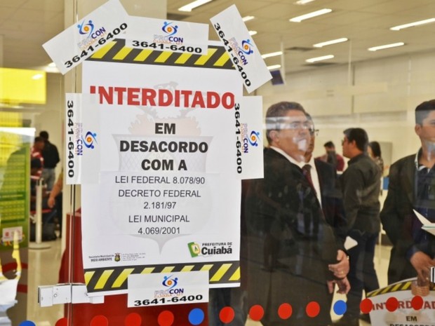 Agência deverá manter as atividades suspensas por 36 horas, segundo o Procon (Foto: Michel Alvim/Secom-Cuiabá)