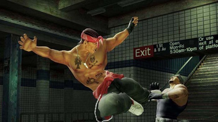 Def Jam, não parece, mas é um viciante jogo de luta (Foto: Divulgação)