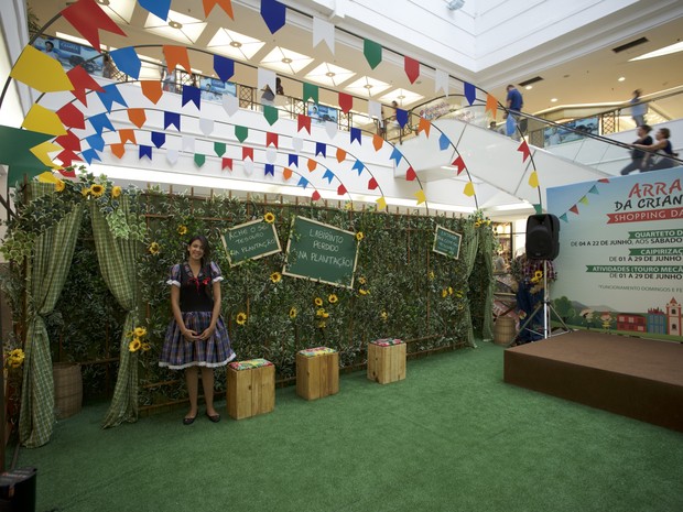 Clima de São João invade Shopping da Bahia (Foto: Divulgação)