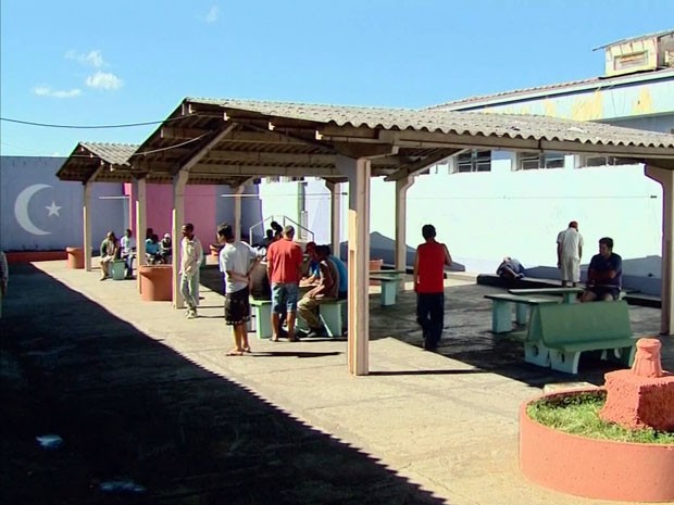 Hospital Psiquiátrico Otto Krakauer em Passos, MG (Foto: Luciano Tolentino / EPTV)