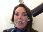 Cristina Mortágua posta selfie bizarra durante visita ao dentista