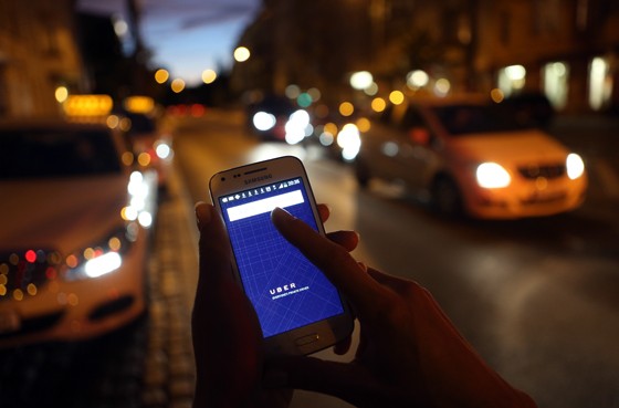 Aplicativo da Uber (Foto: GettyImages)
