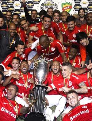 Internacional taça campeão gaucho (Foto: Wesley Santos / PressDigital) Internacional taça campeão gaucho (Foto: Wesley Santos / PressDigital)