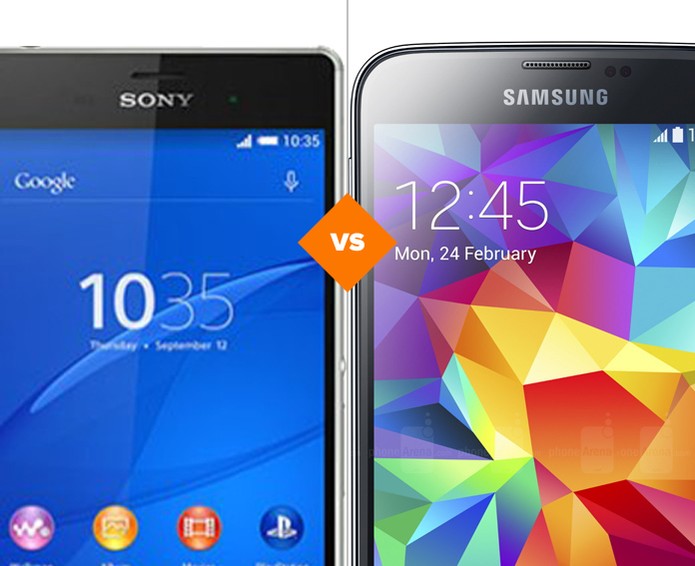 Comparativo Xperia Z3 x Galaxy S5 (Foto: Arte/TechTudo) Comparativo Xperia Z3 x Galaxy S5 (Foto: Arte/TechTudo)