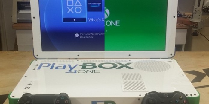 PlayBox: engenheiro une PS4 e Xbox One em um único laptop Playbox-notebook-portatil-playstation-4-xbox-one