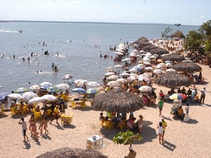 Durante temporada de praia, Palmas recebe turistas de todo o Brasil (Foto: Antônio Gonçalves/Prefeitura de Palmas)