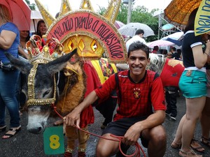 Jerico do Sport alfinetou o Santa Cruz: &#39;Quem é rei não perde a majestada&#39;. (Foto: Cecília Morais/ G1)