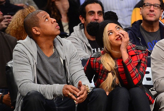 Beyoncé e Jay-Z (Foto: EMMANUEL DUNAND / AFP)