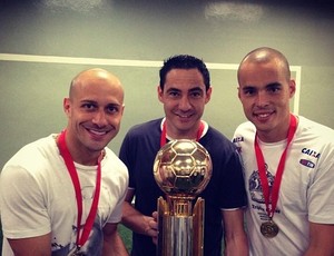 Alessandro, Chicão e Júlio César (Foto: Reprodução/Instagram)