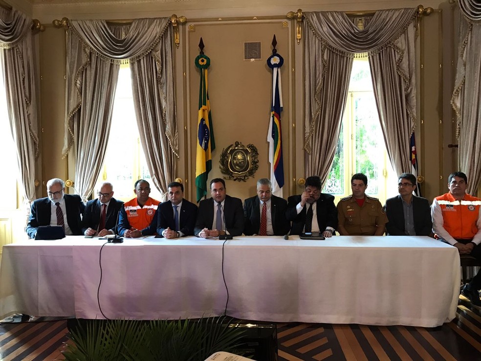 Balanço foi divulgado durante uma coletiva de imprensa sediada no Palácio do Campo das Princesas, na área central do Recife (Foto: Thays Estarque/G1)