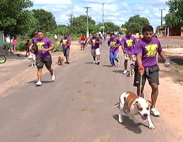 Enduro Cães (Foto: Esporte10/TV Mirante)