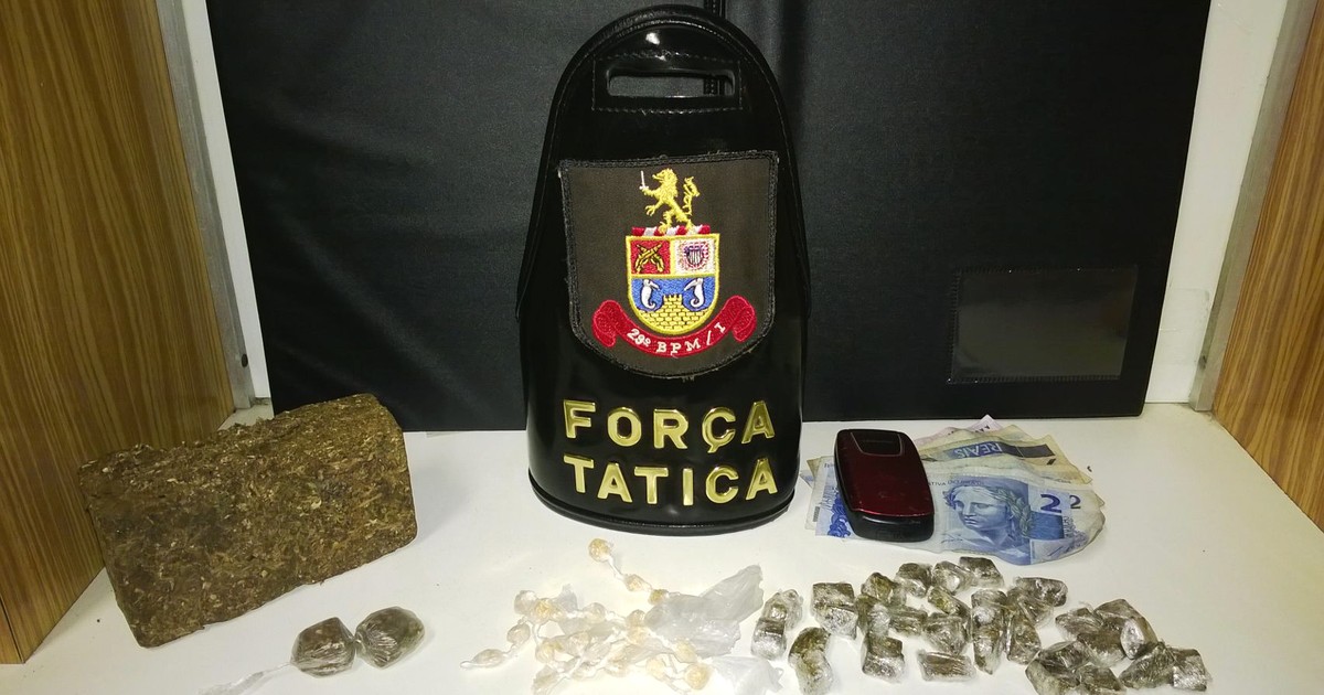 Homem é preso com pedras de crack e maconha em Peruíbe, SP - Globo.com