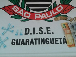 tráfico de drogas guaratinguetá (Foto: Divulgação/ Dise Guaratinguetá)