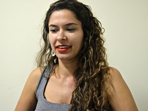 A psicóloga Lara Leite ajudou a criar o Cozinha Fácil  (Foto: Aline Nascimento/G1)