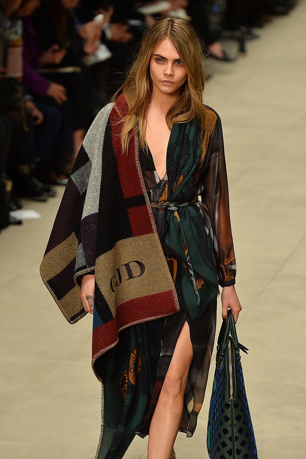 Semanas de Moda - Londres - Burberry (Foto: Agência AFP)