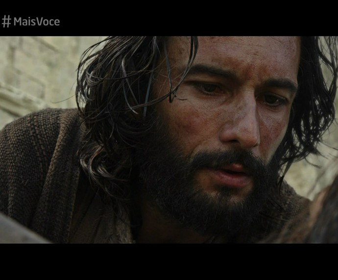 Rodrigo contou que teve que ouvir seu coração para interpretar Jesus  (Foto: TV Globo )