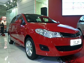 Chery mostra Celer, que será o 1º carro que chinesa fará no Brasil
