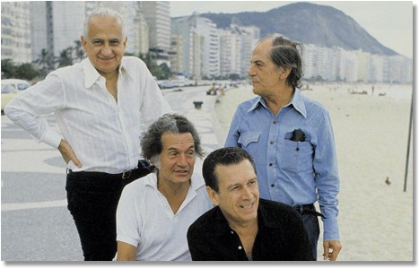 Otto, Hélio, Paulo e Fernando