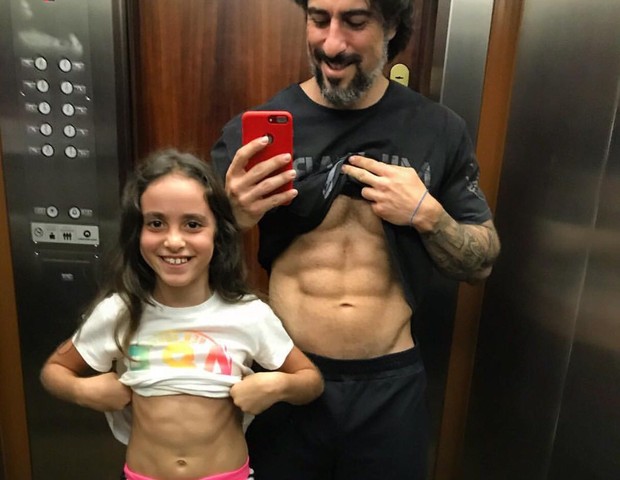 Marcos Mion com a filha (Foto: Reprodução Instagram)