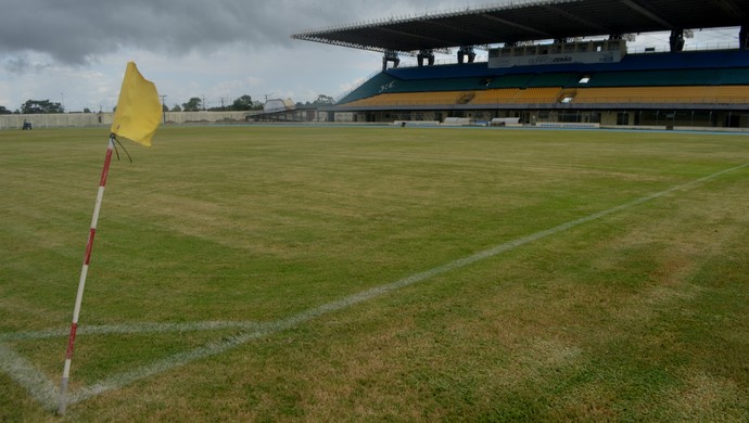 Estádio Olímpico Zerão; Futebol; Amapá (Foto: Lorena Kubota/GE-AP)