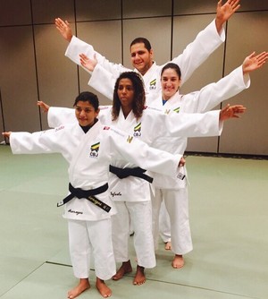 Seleção brasileira judô Pan Edmonton Rafael Silva Rafaela Silva Mayra Aguiar Sarah Menezes (Foto: Reprodução/Instagram)