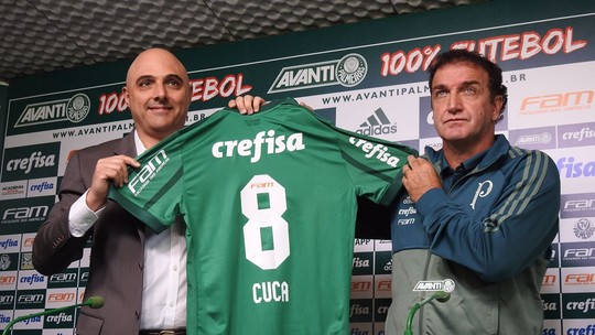  Cuca desconversa sobre Danilo Avelar e Ganso no Palmeiras: 'Quem?'