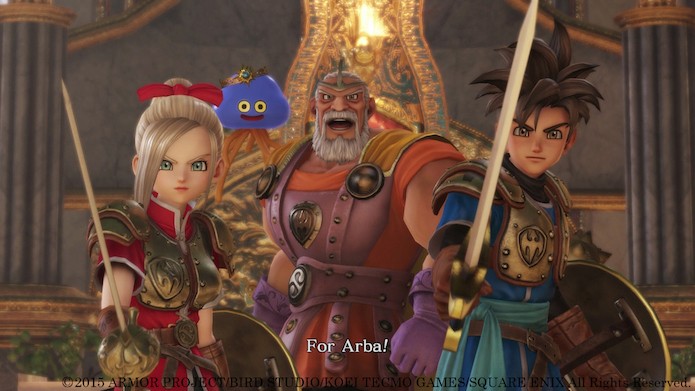 Dragon Quest Heroes traz personagens inéditos e heróis clássicos (Foto: Divulgação/Square Enix)