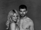 De top, Shakira exibe o barrigão de oito meses de gravidez 