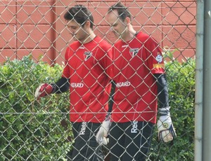 Denis Rogério Ceni treino São Paulo (Foto: site oficial do São Paulo FC)