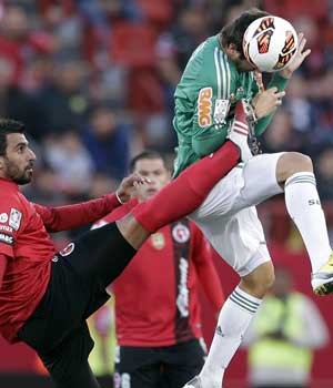 Palmeiras empata sem gols com
 o Tijuana em jogo da Libertadores (AP Photo)