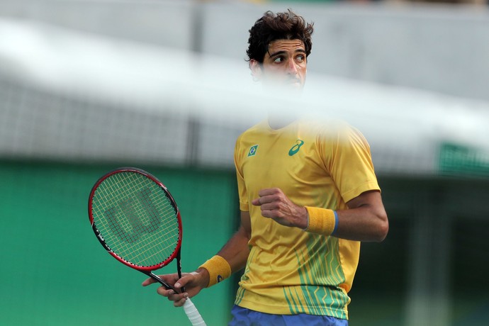 Thomaz Bellucci Olimpíada Rio de Janeiro tênis (Foto: Cristiano Andujar / CBT)